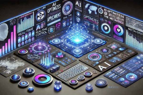 Panel de control digital con gráficos y datos en tiempo real