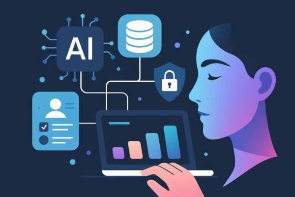 Representación conceptual de personalización ética y responsable con IA