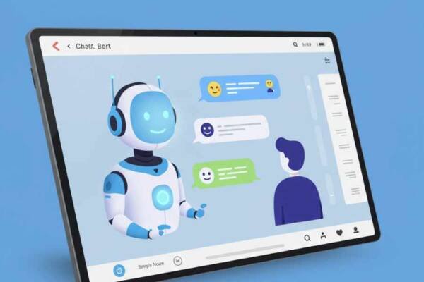 Ejecutivo revisando predicciones de IA sobre relaciones con clientes en CRM.