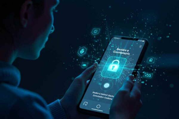 Persona anónima denunciando una violación de derechos a través de una app con IA